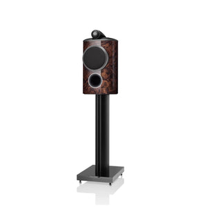 Bowers & Wilkins 805 D4 Signature Bookshelf Speaker with grille - California Burl Gloss