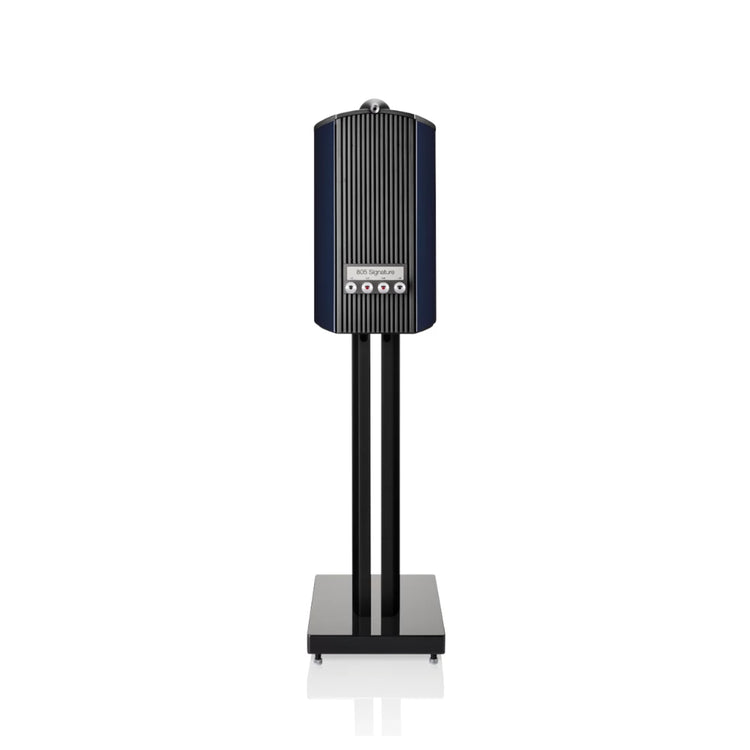 Bowers & Wilkins 805 D4 Signature Bookshelf Speaker - Midnight Blue Metallic - Rear View