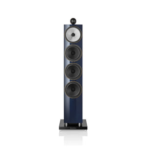 B&W 702 S3 Signature Floorstanding Speaker - Midnight Blue Metallic