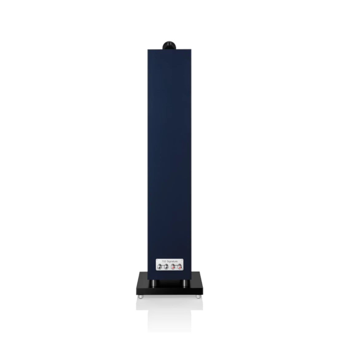 B&W 702 S3 Signature Floorstanding Speaker - Midnight Blue Metallic - Rear View