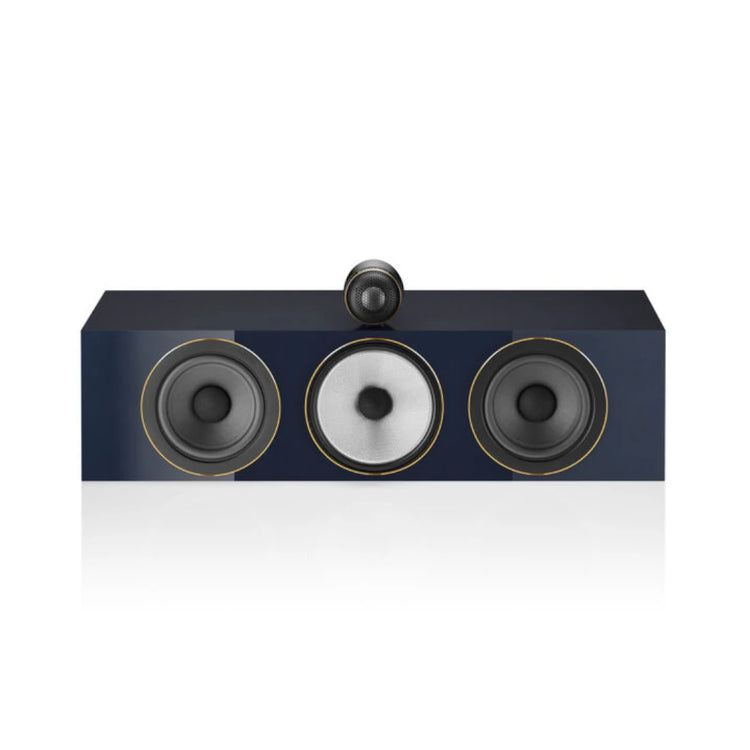 B&W HTM71 S3 Signature Center Channel Speaker - Midnight Blue Metallic