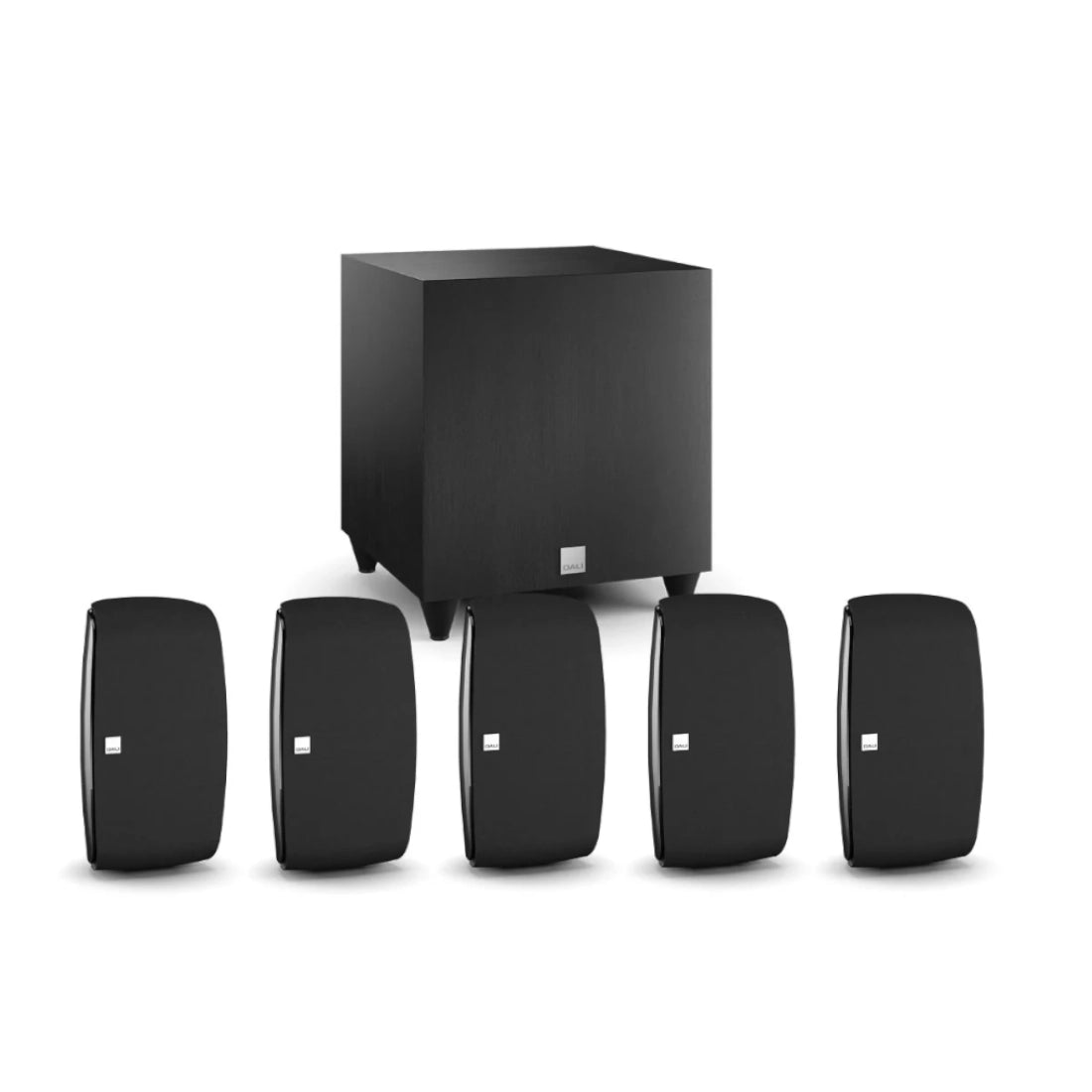 Dali Fazon SAT 5.1 Home Theater Speaker Package with Dali SUB C-8 D subwoofer (Black)