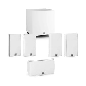 Dali Fazon Mikro 5.1 Home Theater Speaker Package with Dali SUB C-8 D subwoofer (White)