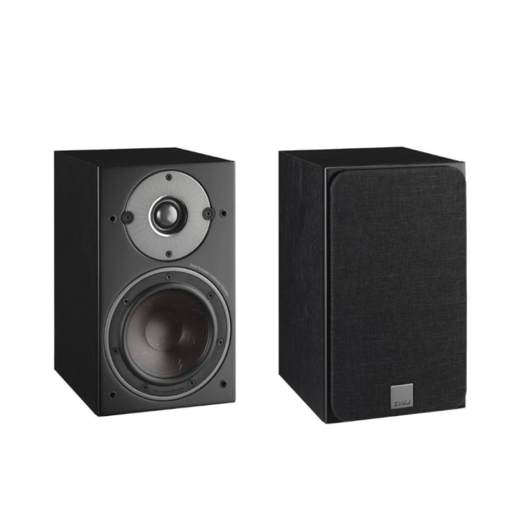 Dali Oberon 1 Compact Bookshelf Speaker (Black Ash)