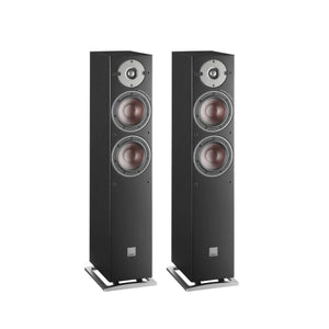 Dali Oberon 5 Compact Floorstanding Speaker - Black Ash