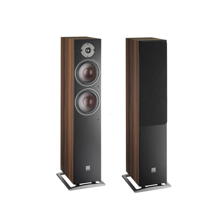 Dali Oberon 5 Compact Floorstanding Speaker - Dark Walnut