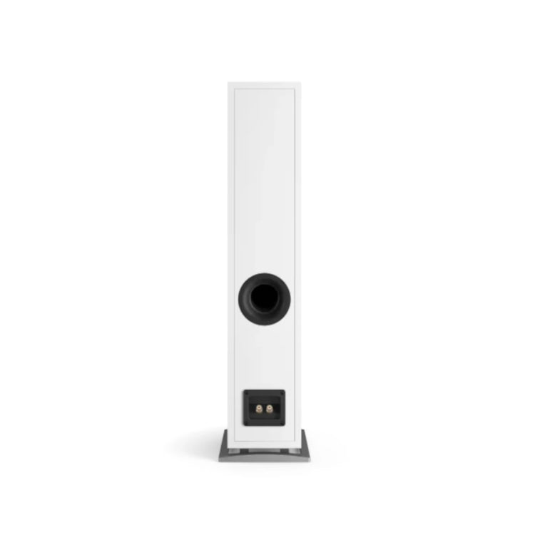 Dali Oberon 5 Compact Floorstanding Speaker (White) - Rear View