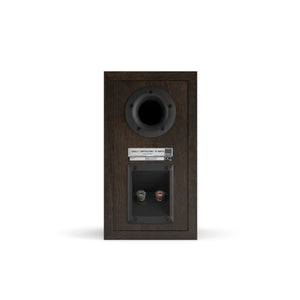 Dali Opticon 2 MK2 Bookshelf Speaker (Tobacco Oak) - Rear view