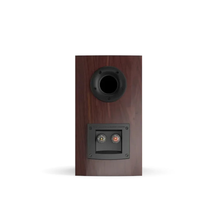 Dali Rubicon 2 Bookshelf Speaker - Maroon - Rear view