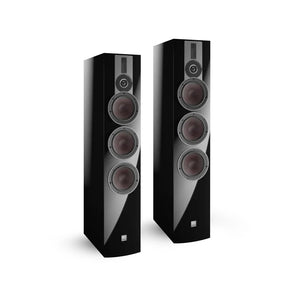 Dali Rubicon 8 Floorstanding Speaker - Black (High Gloss)