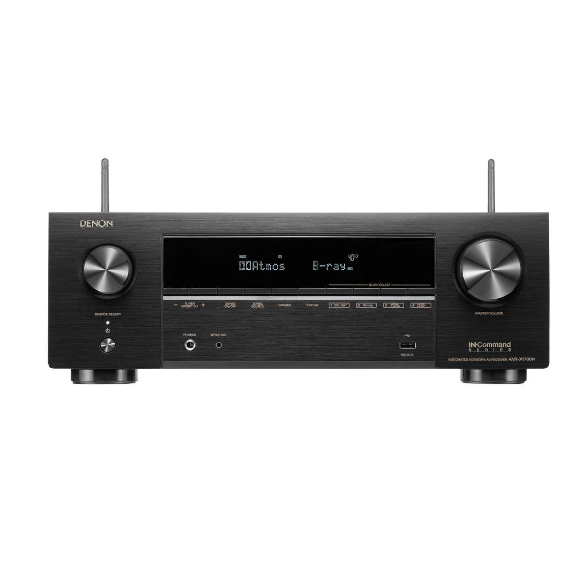 Denon AVR-X1700H 7.2-Channel 8K AV Receiver