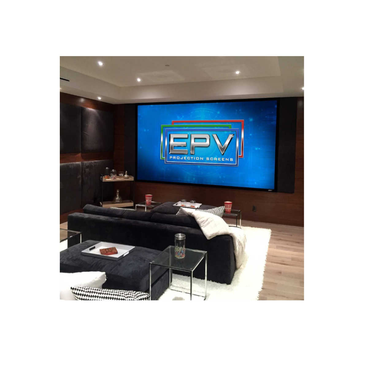 EPV Screens® Prime Vision ISF, Fixed Frame Projection Screen (110" to 200") - Ooberpad India