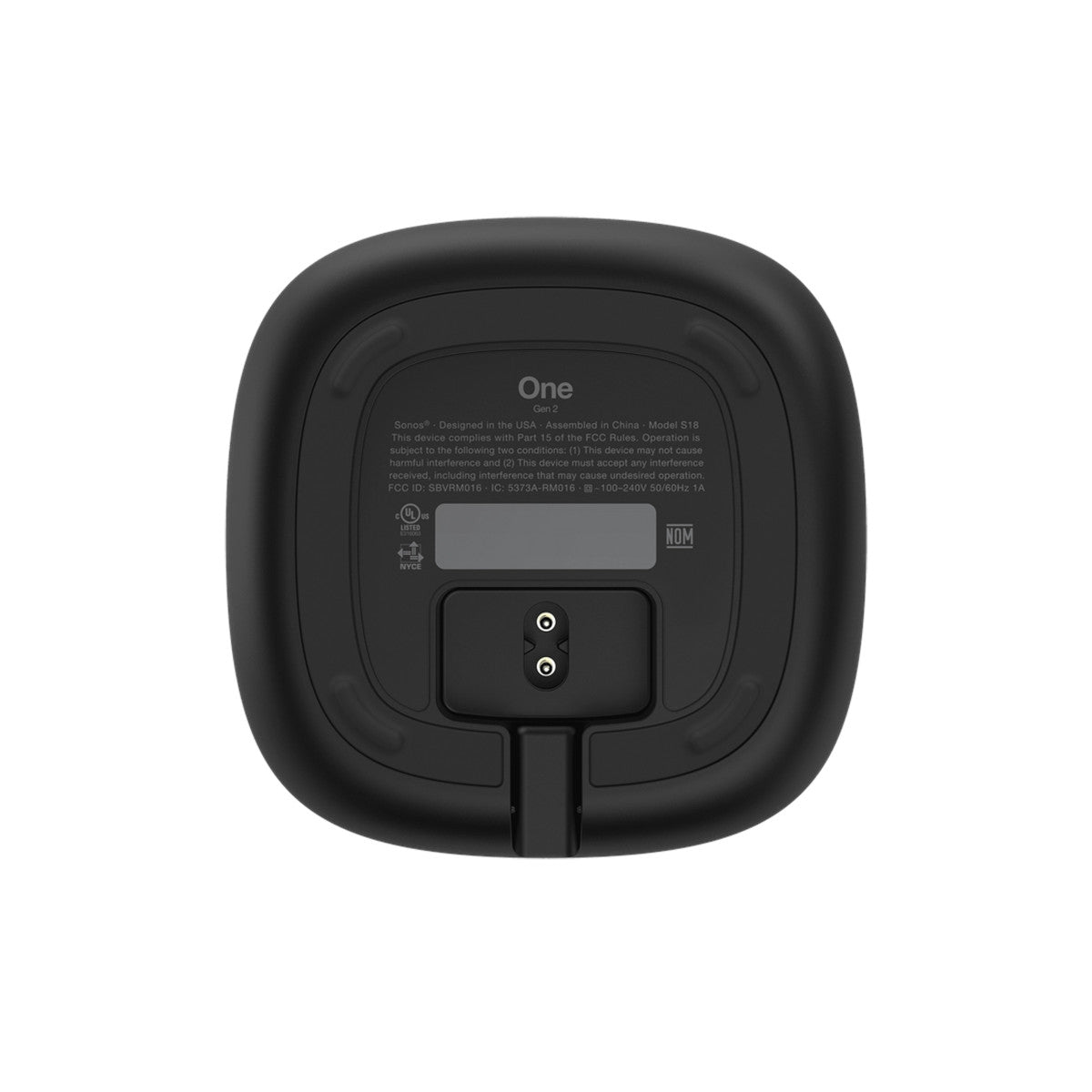 Sonos one gen 2 best sale voice control